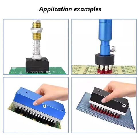 Manipulator Vacuum Suction Cup PCB Circuit Board Integrated Automatic Suction of Perforated Hollow 1Pcs(XLB-80X160-XP5) in Saudi Arabia