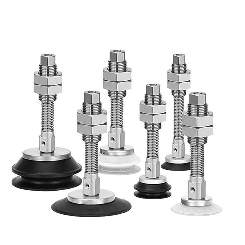 1Pcs ZP3E-Y63/80/100/125BMNJB10/30/50 Threaded Industrial Robot Heavy Duty Black NBR Vacuum Suction Sucker Set(ZP3E-Y125BMNJB50) in Saudi Arabia