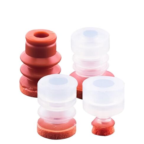 DP-08/10/12/15/20/25/30/40/50 DP-S08/10/12/15/20/25/30 White Silicone Red Sponge Vacuum Sucker 5Pcs(DP-08(5pcs)) in Saudi Arabia