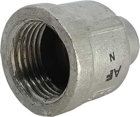 AF Hydro الفولاذ المقاوم للصدأ SS316 تقليل تركيب أنابيب التوصيل، 1 1/4 بوصة NPT × 1 بوصة NPT أنثى، تصنيف الضغط حتى 150 رطل لكل بوصة مربعة، محول موصل مخفض فئة 150 in Saudi Arabia