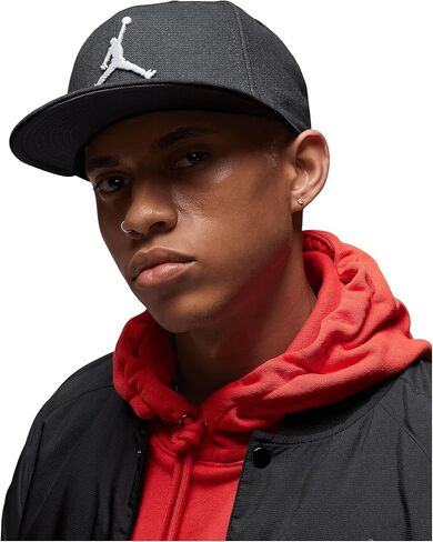 JORDAN PRO Jumpman Hat - Black/White, S/M, black / white, S in Saudi Arabia