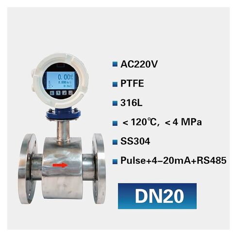 Flow Meter 10-50 4-20mA RS485 Digital Pipe Plug-in Sensor(DN20) in Saudi Arabia