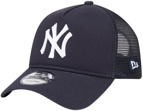 New York Yankees A-Frame Foam Trucker Snapback in Team Color by New Era in Saudi Arabia