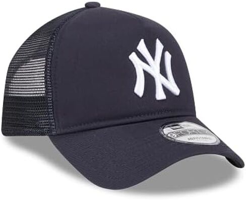 New York Yankees A-Frame Foam Trucker Snapback in Team Color by New Era in Saudi Arabia