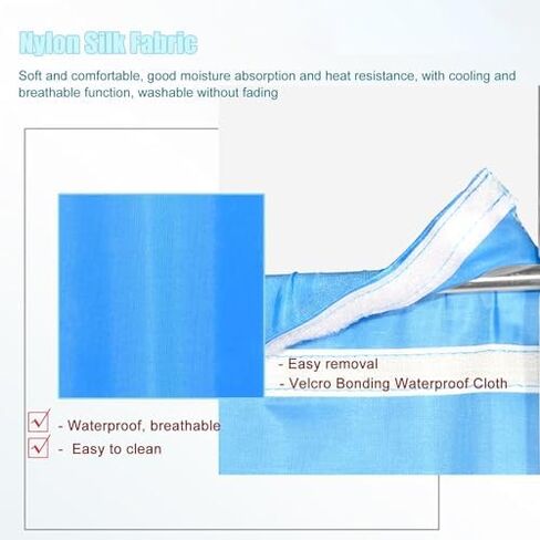 6ft Tall Rotating Divider - Portable Hospital Room Separator with Universal Wheels, Waterproof Fabric for Baby Room, Classroom & Dorm - Privacy Screen, Space Divider in Saudi Arabia