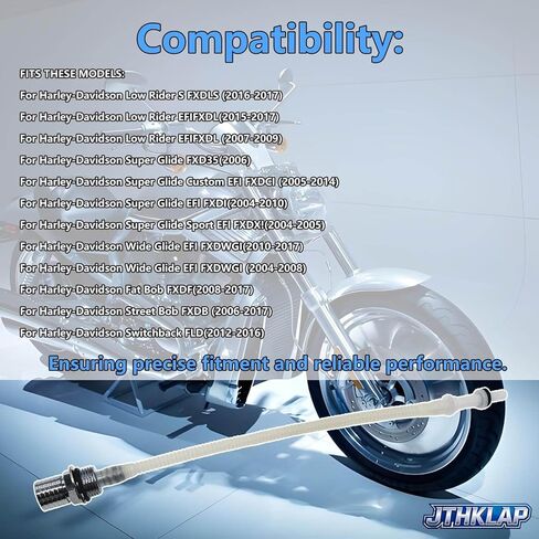 62194-04B EFI مجموعة صمام فحص خط الوقود اتصال سريع متوافق مع Harley-Davidson Dyna Low Rider FXDL 2007-2017، Super Glide 2004-2014، Fat Bob FXDF - استبدال 62194-04D 6219404B 6219404D in Kuwait