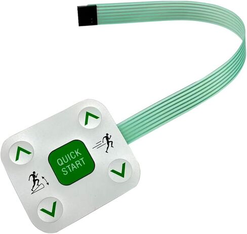 جهاز المشي السريع، زر التوقف، إصلاح لوحة المفاتيح لجهاز المشي، متوافق مع جهاز المشي Precor 932 932i 954 954i 956 956i 966 966i in Kuwait