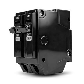 قاطع الدائرة THQL21100 100AMP، 10KAIC 120/240V مناسب لمراكز تحميل السلسلة السميكة GE Q-Line المناسبة للكهرباء العامة، الحماية المغناطيسية الحرارية، معيار التركيب ثنائي القطب in Kuwait