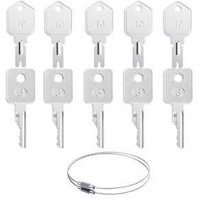 10Pcs A126 Replacement Ignition Keys for Li-Near Keypads Pri-de Mobility Scooter Go-Go Eli-te AK-11 MD-KP AKR-1 in Saudi Arabia