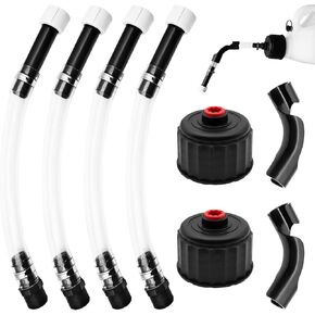 4 Pcs Fit for VP Racing Fuel Jug Hose Kits, Black Hose Cap, and Black Replacement Vent Cap Kit for VP Racing Fuel Filler Hose, 3/5/5.5 Gallon, LC2 VP Gas Can Cap in Saudi Arabia