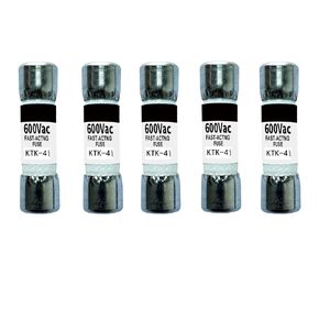 KTK 4A Fast Acting Fuse Cartridge Fuses KTK-4 KTK-4A 600Vac Pack of 5 in Saudi Arabia