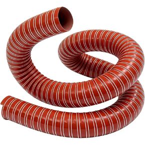 High-Temperature Silicone Ducting Hose – Fire Retardant & Flexible Steel Wire Reinforced Exhaust Ventilation Duct for Industria(16cm,118.11in/300cm) in Saudi Arabia