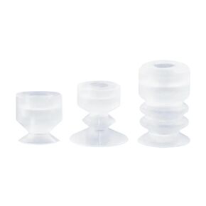 10Pcs/lot Manipulator Vacuum Suction Cup Silica Gel Resistant Suction Nozzle Pneumatic Accessories Head mounting Hole 5mm(S15,SP) in Kuwait