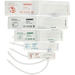 جهاز مراقبة ضغط الدم البيطري، سوار BP للكلاب/القطط، الحيوانات الأليفة New5Size - مناسب للعيادات البيطرية والاستخدام المنزلي، يناسب جميع الحيوانات الأليفة تمامًا (6-11 سم (2.36-4.33 بوصة)) in Kuwait