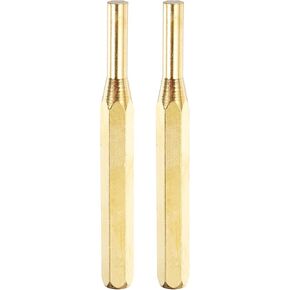 HARFINGTON 2 قطعة خرامة نحاسية 1/4 "غير قابلة للتشويه دبوس محرك لكمة محاذاة أسطواني اللكمات لإصلاح الساعات والمجوهرات والحرف اليدوية in Kuwait