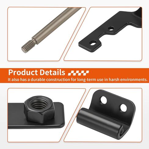 Half Door Hinge Hardware Kit for Polaris Ranger 1000 Crew XP Northstar 2018-2025 2207709 in Saudi Arabia