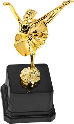 SEWACC Ballet Trophy Cup, Golden Ballet Dance Award Trophy for Dance Competition, Plastic Trophies for Party Favors, 7.87 Inch in Saudi Arabia