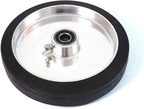 NK-WAW8 8" x 1 5/8" Aluminum Flat Free Wheel for Hand Trucks (Qty: 2) in Saudi Arabia