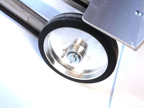 NK-WAW8 8" x 1 5/8" Aluminum Flat Free Wheel for Hand Trucks (Qty: 2) in Saudi Arabia