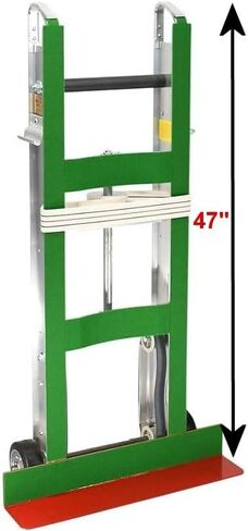 M5 47 Inch Aluminum Appliance Hand Truck / Felt Protection / 500 lb. Capacity / Made in The USA (M5-F) in Saudi Arabia