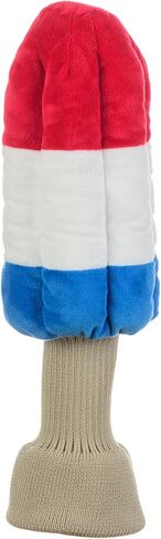 Daphne's Headcovers Bomb Pop Hybrid Headcover | Funny Golf Club Cover | Golf Head Cover for Hybrid & Fairway Wood | Stylish Golf Club Head Covers | Golf Hybrid Cover | Men’s & Women’s Headcover in Saudi Arabia