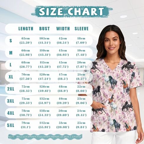 Scrub Tops Women Short Sleeve V-Neck Holiday Printed Medical Nurse Uniforms Scrub Tops Shirt with Pockets in Saudi Arabia