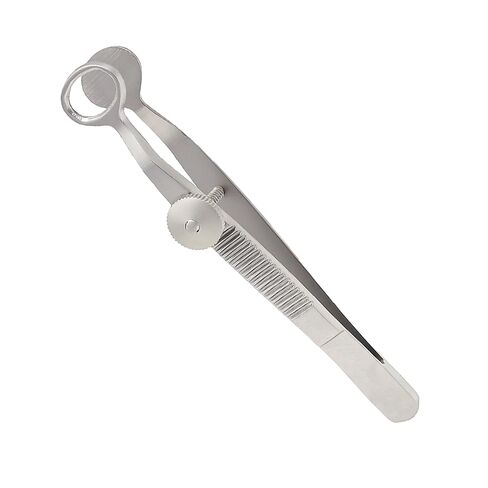 Stellmacher Desmarres Chalazion Forceps, Stainless Steel Eyelid Clamp for Simulation & Training, 9 cm Length, Precision Ophthalmic Instrument in Multiple Sizes (Small 13mm O.D) in Saudi Arabia