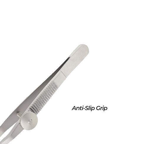 Stellmacher Desmarres Chalazion Forceps, Stainless Steel Eyelid Clamp for Simulation & Training, 9 cm Length, Precision Ophthalmic Instrument in Multiple Sizes (Small 13mm O.D) in Saudi Arabia