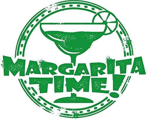 Zirni Margarita Time Coctail Bar Drink Sticker Decal Design in Saudi Arabia