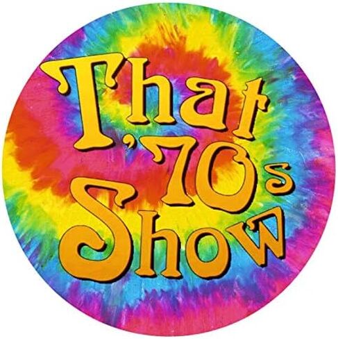 That 70's Show Tie Dye Sticker Laptop Bumper Decal in Saudi Arabia