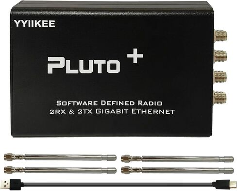 جهاز إرسال واستقبال Pluto+ SDR 70 ميجا هرتز - 6 جيجا هرتز SDR 2TX/2RX AD9363/AD9361/AD9364 متوافق مع Zynq-7010 FPGA Gigabit Ethernet USB OTG Micro SD Boot منصة تطوير RF مفتوحة المصدر in Kuwait