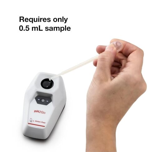 pH2Go - Digital pH Meter by Anton Paar - Glass-Free ISFET Sensor, Guided Calibration (ATC), High Accuracy, App Connected (iOS/Android) | Hydroponics, Aquarium, Pools, Water, Brewing, Winemaking in Saudi Arabia