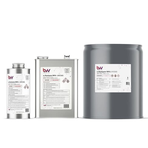 BVV N-Pentane 99% درجة مختبرية حجم 1 كوارت in Kuwait