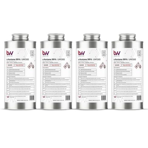 BVV N-Pentane 99% Lab Grade Size 1 Quart in Saudi Arabia