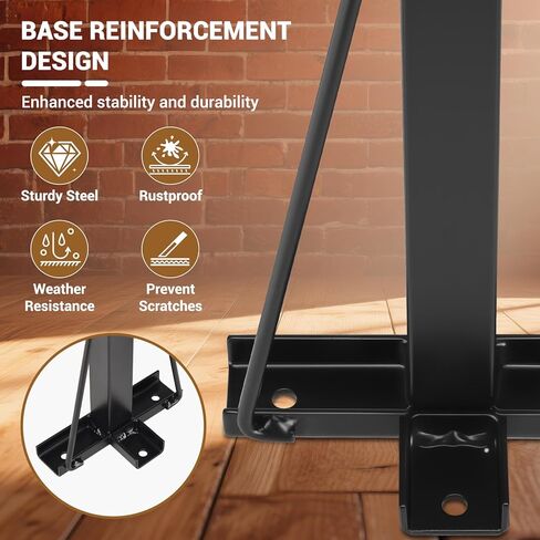 رف أدوات المقطورة المحسن من AugFir مع 8 فتحات للأدوات، وإكسسوارات المناظر الطبيعية شديدة التحمل، وقاعدة معززة، وحامل مجرفة، ورف أدوات للشاحنة in Kuwait