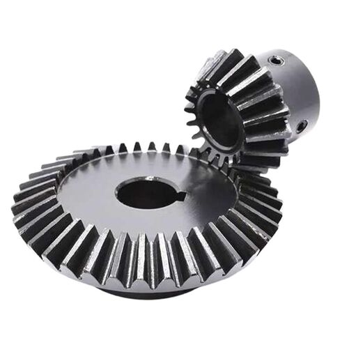 1:2 Bevel Gear Bevel Gear 90 Degree Right Angle 1:2 Speed Ratio 45 Steel Transmission conical Bevel Gear(30) in Saudi Arabia