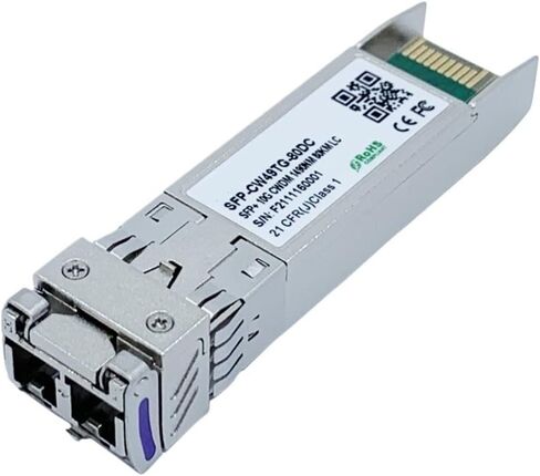 Sfp+ 10g 1470nm Cwdm 80km LC Fiber Transceiver Technology Sfp Optical Module Specifications in Saudi Arabia