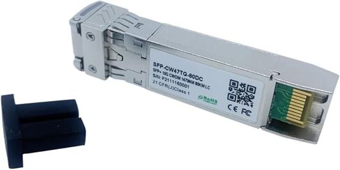 Sfp+ 10g 1470nm Cwdm 80km LC Fiber Transceiver Technology Sfp Optical Module Specifications in Saudi Arabia