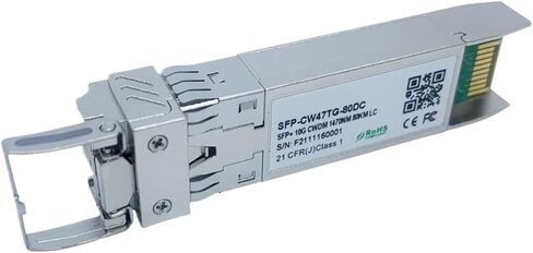 Sfp+ 10g 1470nm Cwdm 80km LC Fiber Transceiver Technology Sfp Optical Module Specifications in Saudi Arabia
