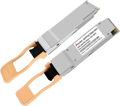200GBASE QSFP56 Optical Transceiver Module MMF 850nm 100m ; MTP/UPC Connector for Ethernet Switch in Saudi Arabia