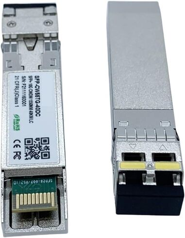 وحدة الألياف البصرية Sfp 10gbe جهاز الإرسال والاستقبال Cwdm المتوافق مع التبديل فعال من حيث التكلفة in Saudi Arabia