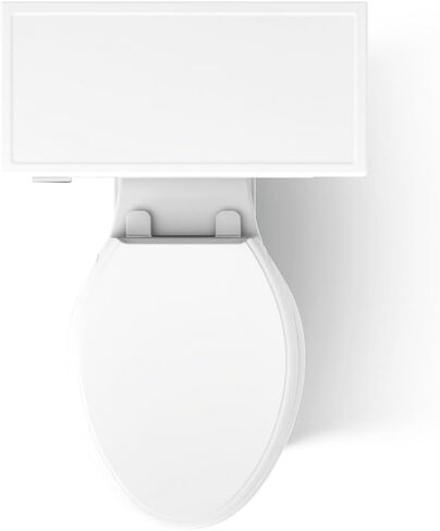 KOHLER K-3817-U-0 Memoirs Stately Comfort Height Two-Piece Elongated 1.28 Gpf Toilet with Aquapiston Flush Technology, Insuliner Tank Liner and Left-Hand Trip Lever, White in Saudi Arabia