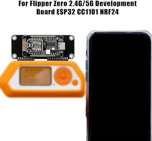 WiFi Scanner Module for Flipper Zero, Dual Band 2.4GHz and 5GHz Spectrum Analyzer with BLE 5.0, 4MB Flash and Open API, Expansion Board in Saudi Arabia
