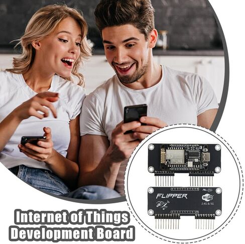 WiFi Scanner Module for Flipper Zero, Dual Band 2.4GHz and 5GHz Spectrum Analyzer with BLE 5.0, 4MB Flash and Open API, Expansion Board in Saudi Arabia