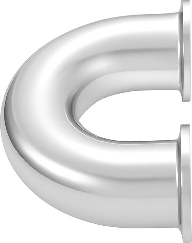 1-1/4" Tube OD Elbow 180 Degree Sanitary Pipe Fitting SS304 Tri Clamp 1.5 Inch in Saudi Arabia
