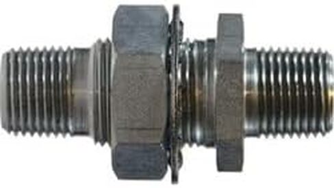 MIDLAND INDUSTRIES 28312 موصل حاجز طويل، 1/2 بوصة MIP × 1/4 بوصة FIP، فولاذ in Saudi Arabia