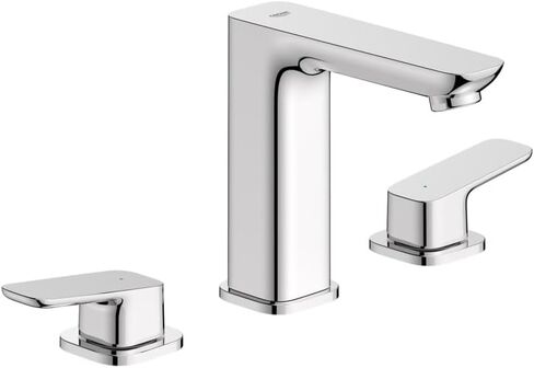 Grohe 101922EN00 Cubeo 8-Inch Widespread 2-Handle Bathroom Faucet, 1.2 GPM, Brushed Nickel in Saudi Arabia