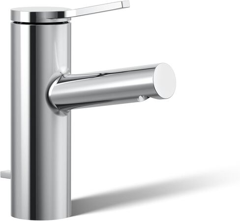 KOHLER K-99491-4-CP Elate Single-Handle Bathroom Sink Faucet, Pop-Up Drain, 1.2 GPM, Single Lever Handle, Sleek Design, Polished Chrome in Saudi Arabia