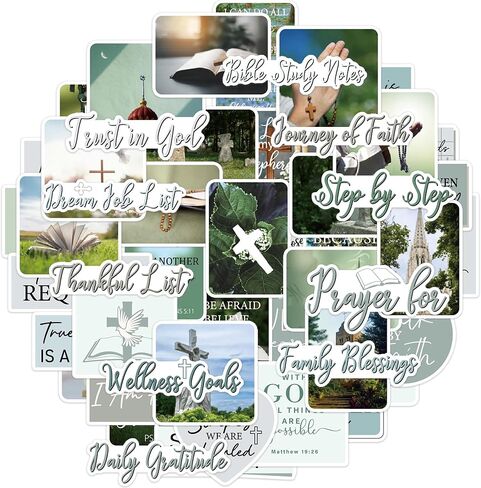 Black Girl Vision Board Stickers, 50 Pcs Affirmation Prayer Vision Boards Supplies for Women, Inspirational Sticker Decals for Journaling Scrapbook Planner Laptop, Faith Based Gifts in Saudi Arabia