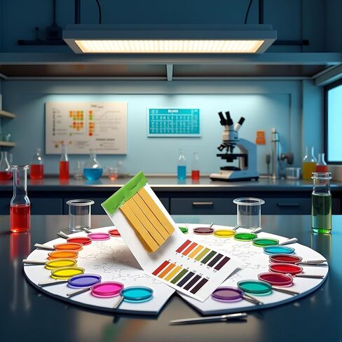 1Pack pH.1-14 Test Paper Extensive Test Paper Litmus Test pH Test with Storage Case for Saliva Urine Water Soil Testing Pet Food and Diet pH Monitoring Lab Consumables Lab Supplies in Saudi Arabia